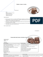 Blondies Cu Banana Si Ciocolata: Ingrediente