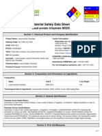 MSDS (CH3COO) 2Pb