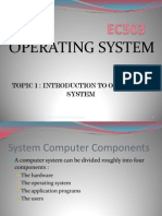 Introduction To Operating System