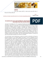 As Doutrinas Dos Cinco Solas Da Reforma - Sola Scriptura, Solus Christus, Sola Gratia, Sola Fide e Soli Deo Gloria - Teologia Calvinista