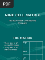 Nine Cell Matrix