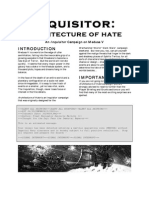 Architecture of Hate