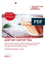 SIPPO Exhibitor Brochure - Health Ingredients 2014