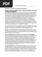 Resumen para El Parcial de Psicologia Institucional Unlp