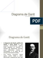 Diagrama de Gantt - Dependencias