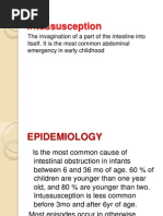 Intussusception 