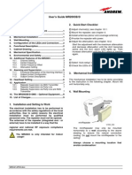 User's Guide MR2003B/D: 2. Quick-Start Checklist