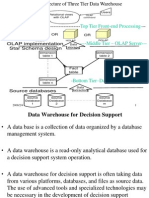 Top Tier Front-End Processing-: Star Schema Design OLAP Implementation