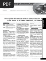 Denominacion, Razon Social, Marca y Otros Ae PDF