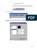 Using MS Excel 97 For M119