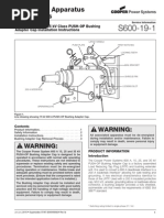 Deadbreak Apparatus Connectors: 600 A 15, 25, and 35 KV Class Push-Op Bushing Adapter Cap Installation Instructions