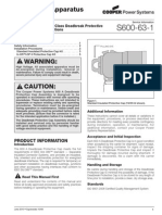 Deadbreak Apparatus Connectors: 600 A 15/25 and 35 KV Class Deadbreak Protective Cap Installation Instructions