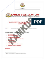 Constitutional Law of India PDF