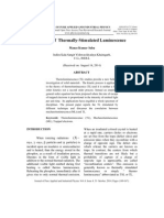 Theory of Thermally-Stimulated Luminescence