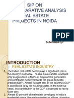 Comparative Analysis of Real Estate Projects in Noida