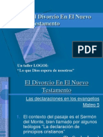 El Divorcio en El Nuevo Testamento Panama