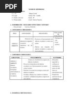 Sesión de Aprendizaje Del Aparato Circulatorio