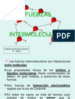 FUERZAS Intermoleculares