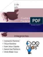 Costos Indirectos Predeterminados