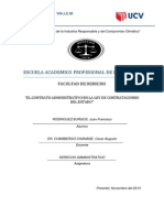 El Contrato Administrativo en La Ley de Contrataciones Del Estado - Monografia (Recuperado)