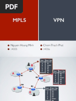 Mpls VPN: Nguyen Hoang Minh Chiem Thach Phat