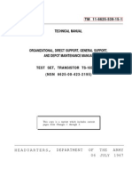 TM 11-6625-539-15-1 - Transistor - Test - Set - TS-1836 - 1967