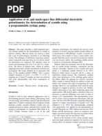 Application of DC and Mark-Space Bias Differential Electrolytic Potentiometry For Determination of Cyanide Using A Programmable Syringe Pump