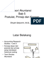 Postulat, Prinsip, Dan Konsep PDF