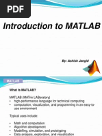 MATLAB Tutorial by Ashish Jangid