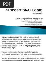 1 Propositional Logic