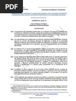 Codif Acuerdo 0249-13