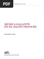 Musica Galante en El Salon Frances