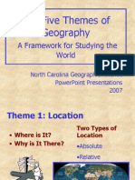 Five Themes of Geography