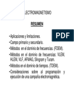 Geofísica Electromagnetismo