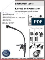 C519 - Wind, Brass and Percussion: Akg Micromic Instrument Series