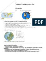 Ficha Geografia5º