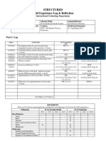 Structured Field Experience Log Itec 7430