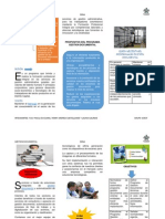 Folleto de Gestion Documental