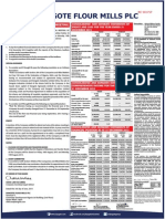 Dangote Flour Mills Financials 2012