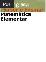 Aprender e Ensinar Matematica Elementar - Liping Ma