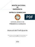 Manual Básico de Primeros Auxilios.