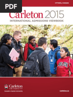 Carleton International Viewbook