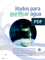 Metodos para Purificar El Agua