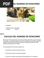 Calculo Numero de Estaciones