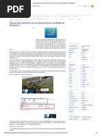 Manual para Solucionar La Cruz Roja en El Centro de Redes de Windows 7