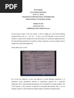 Steel Making Prof. Deepak Mazumdar Prof. S. C. Koria Department of Materials Science and Engineering Indian Institute of Technology, Kanpur