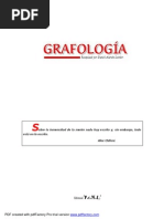 Alarcon Letelier, Daniel - Grafologia