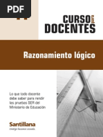 T11 Razonamiento Logico P4 Indice PDF