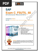 Exam C - FSUTIL - 60: SAP Certified Associate - Utilities With SAP ERP 6.0