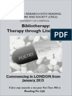 Therapy Through Literature MA Module